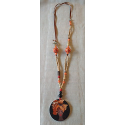 Collier femme au turban