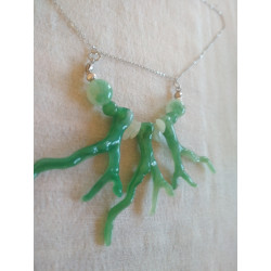 Collier ras du cou corail...