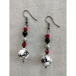 Boucle d'oreille soleil...