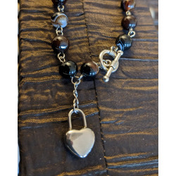 202303 Bracelet agate rayé...